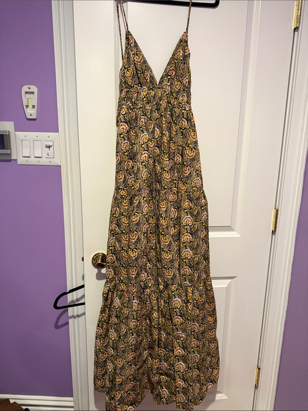 Jcrew Oahu Vneck maxi dress